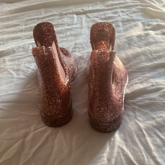 Old Navy Kids Pink Sparkled Boots - Picture 4 of 4